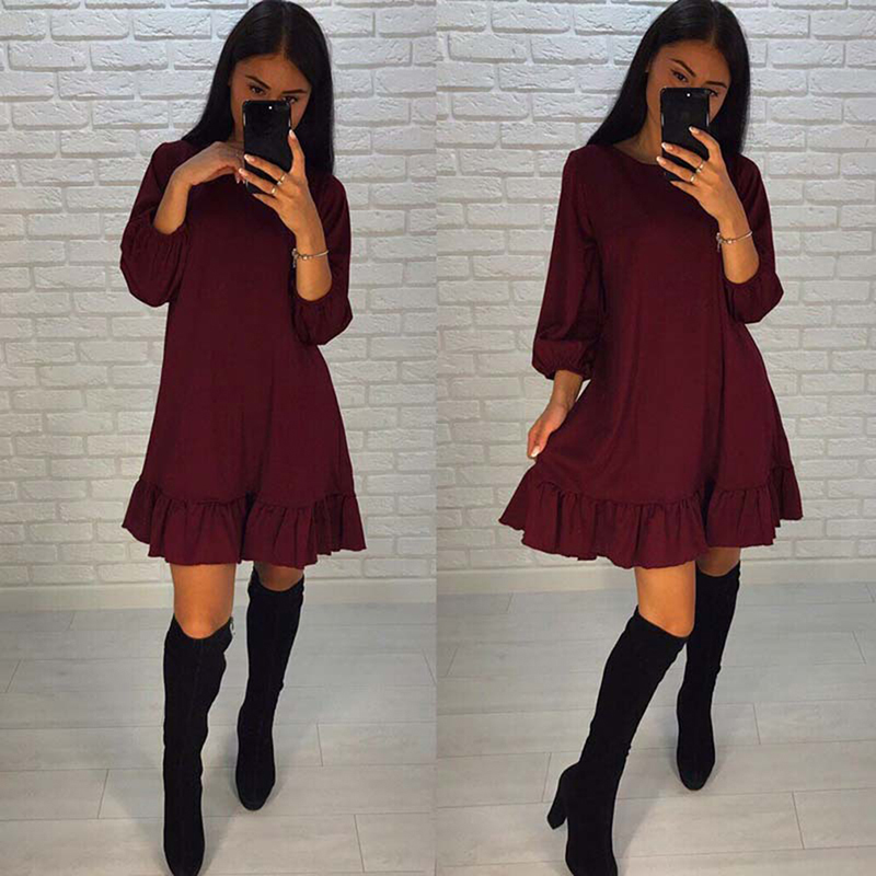 2020 Summer Women dress Fashion Vintage Patchwork Party Dress Casual Solid Three Quarter O-neck A- line Women Ropa mujer, Khaki
2020 Summer Women dress Fashion Vintage Patchwork Party Dress Casual Solid Three Quarter O-neck A- line Women Ropa mujer, Khaki