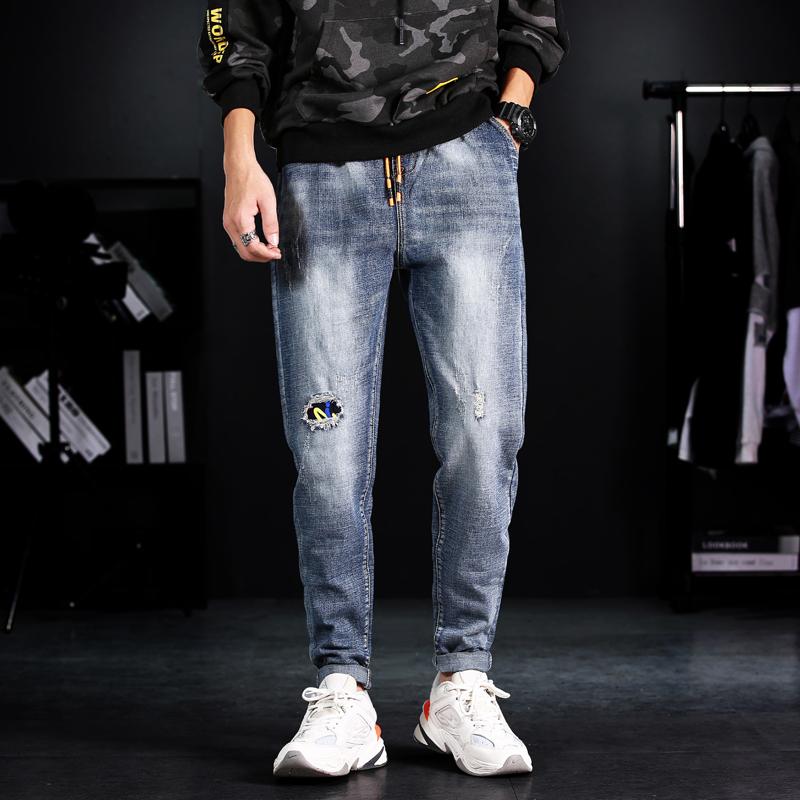 Men's 2020 luxury designer D2 jeans super tight rock revival high waist square jeans locomotive Robin levy men's jeans
