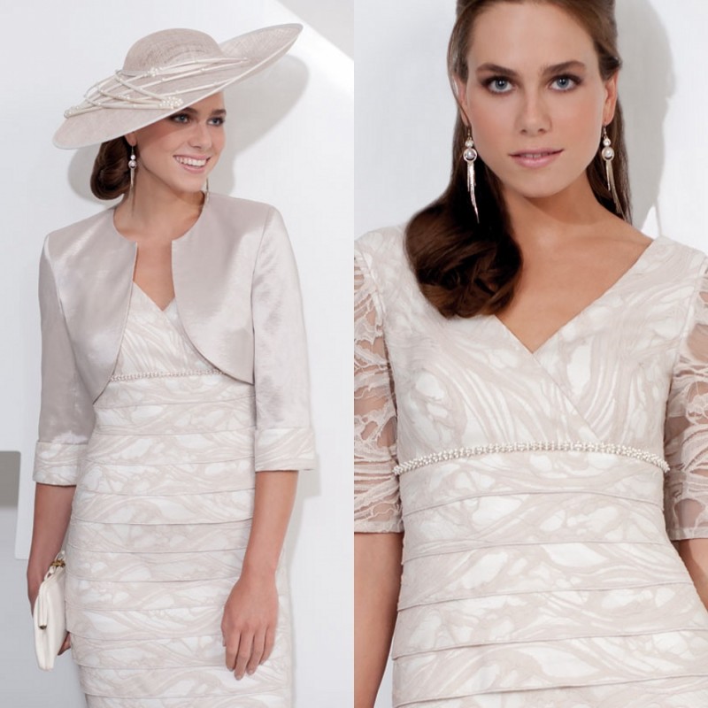 Modern Sheath Ispirato Mother of The Bride Dress V Neck Short Sleeve Print Twp Pieces Wedding Guest Dresss Knee Length Evening Gown
Modern Sheath Ispirato Mother of The Bride Dress V Neck Short Sleeve Print Twp Pieces Wedding Guest Dresss Knee Length Evening Gown