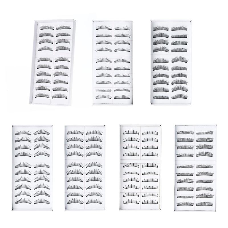 10 Pairs Long False Eyelashes Makeup Natural Fake Black Eye Lashes women false eyelashes makeup tools
10 Pairs Long False Eyelashes Makeup Natural Fake Black Eye Lashes women false eyelashes makeup tools