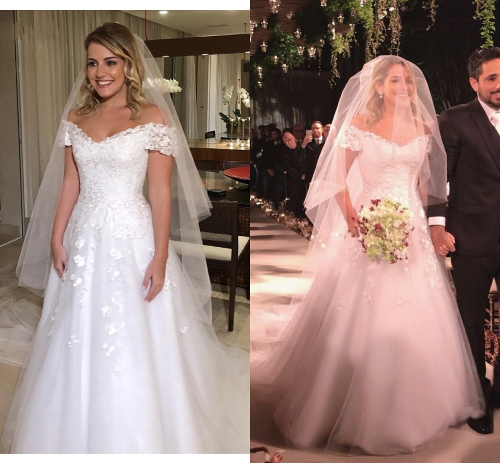 2022 Romantic 3d Floral Flowers wedding dress V neck Applique with Short Sleeves Lace Beads Wedding Dresses Bridal Gowns Custom Made, Gray
2022 Romantic 3d Floral Flowers wedding dress V neck Applique with Short Sleeves Lace Beads Wedding Dresses Bridal Gowns Custom Made, Gray