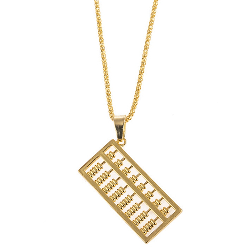 Pendant Necklaces 2021 Arrival Rose Gold Color Personality Fashion Abacus Necklace Titanium Steel Jewelry Woman Gift Not Fade
Pendant Necklaces 2021 Arrival Rose Gold Color Personality Fashion Abacus Necklace Titanium Steel Jewelry Woman Gift Not Fade