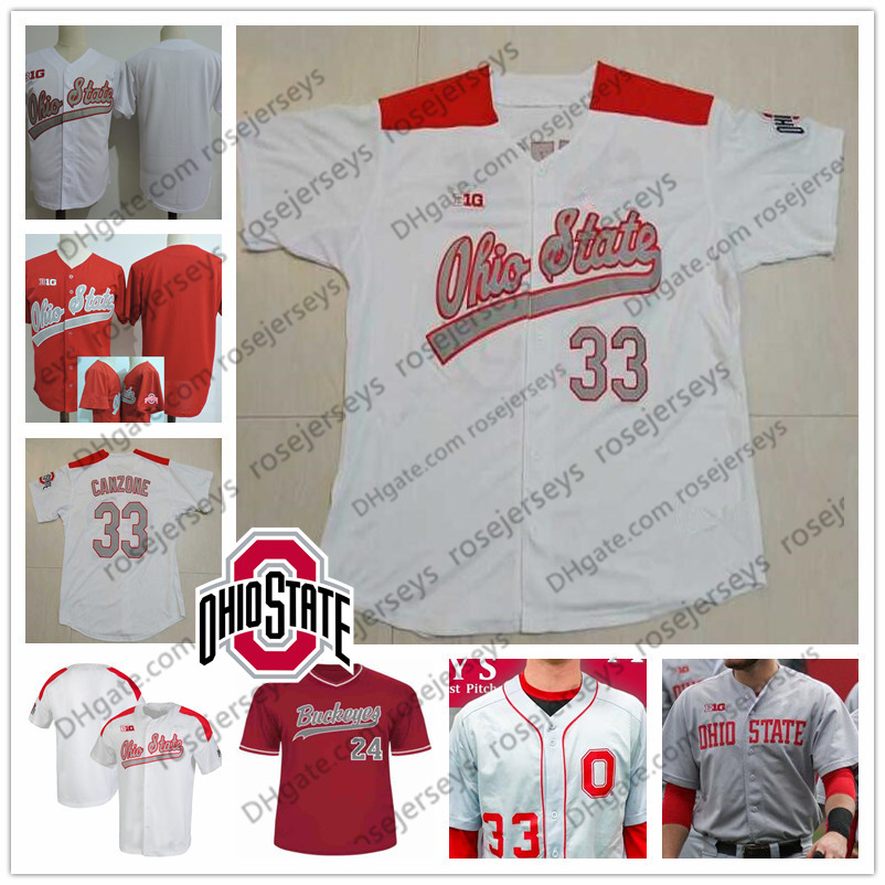 Custom Ohio State Buckeyes 2019 College Baseball Gray White Red Stitched Any Number Name 1 Brady Cherry 33 Dominic Canzone NCAA Jersey S-4XL, 2019 white
Custom Ohio State Buckeyes 2019 College Baseball Gray White Red Stitched Any Number Name 1 Brady Cherry 33 Dominic Canzone NCAA Jersey S-4XL, 2019 white