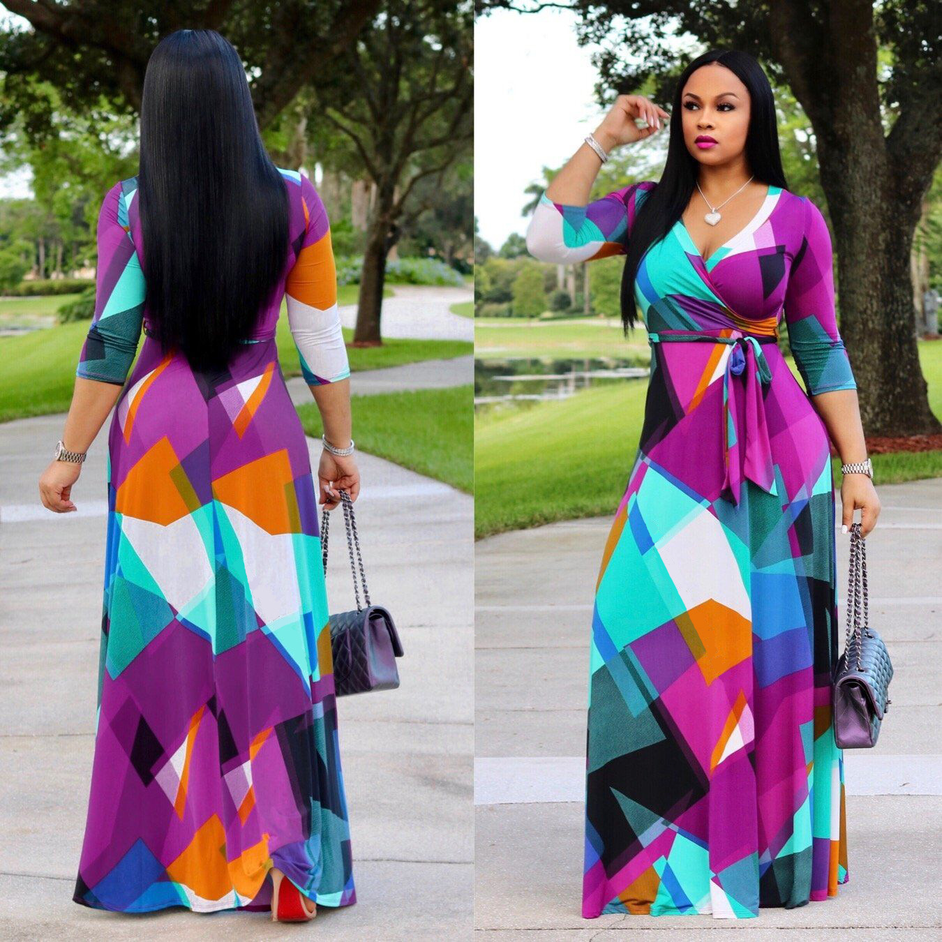 2019 Spring Womens Maxi Dress Traditional African Print Long Dress Dashiki Elastic Elegant Ladies Bodycon Vintage Printed Waist Lace up 2XL, Green
2019 Spring Womens Maxi Dress Traditional African Print Long Dress Dashiki Elastic Elegant Ladies Bodycon Vintage Printed Waist Lace up 2XL, Green