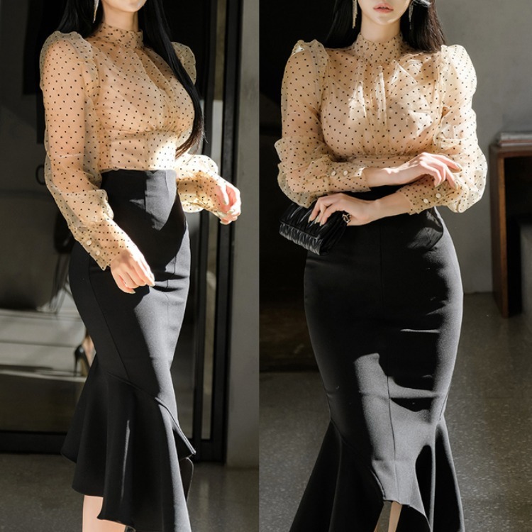 2020 new wave two-piece temperament perspective cultivate morality falbala package hip skirt suit jacket + fashion, See chart
2020 new wave two-piece temperament perspective cultivate morality falbala package hip skirt suit jacket + fashion, See chart