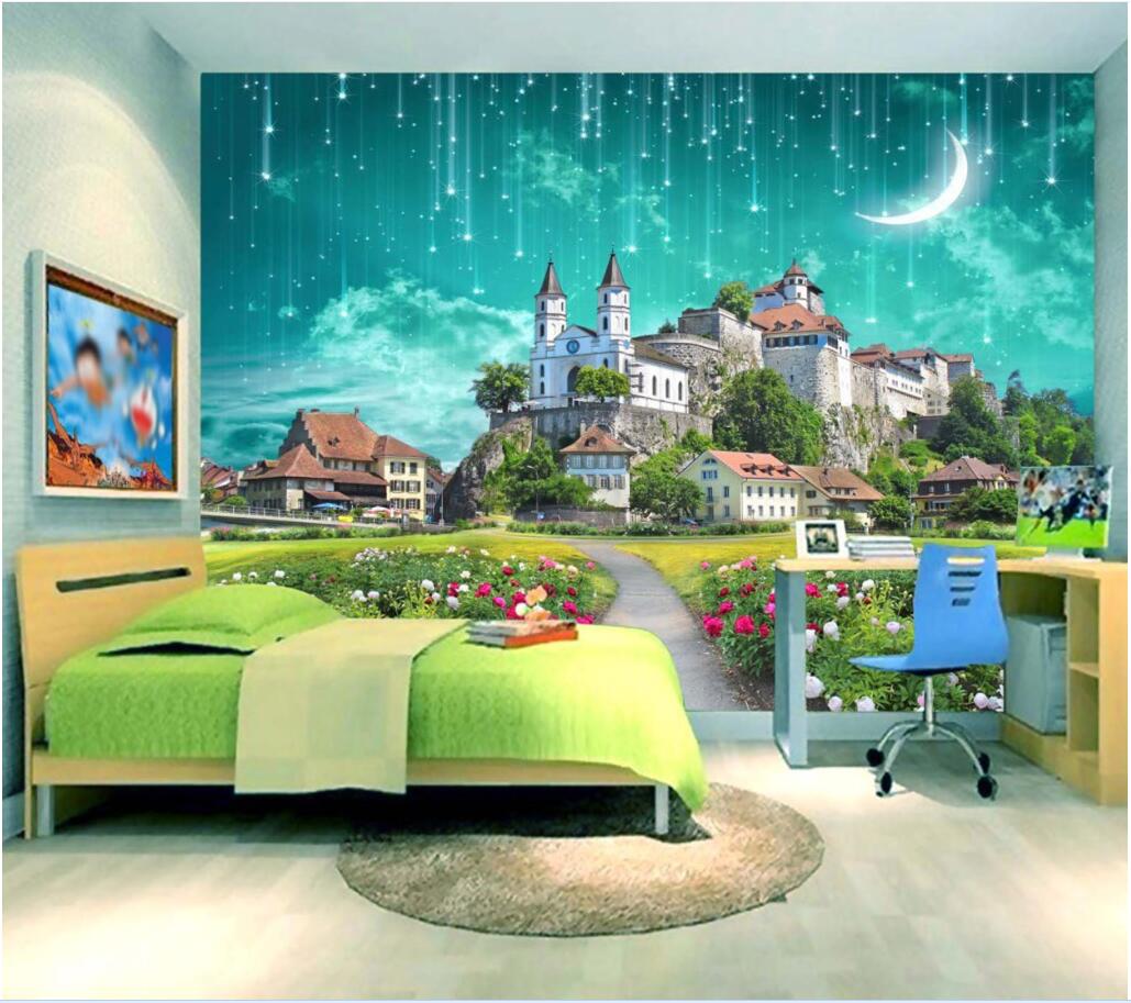 3d wallpaper custom photo Fantasy castle meteor shower Children's room painting home decor 3d wall murals wallpaper for walls 3 d living ro, Non-woven
3d wallpaper custom photo Fantasy castle meteor shower Children's room painting home decor 3d wall murals wallpaper for walls 3 d living ro, Non-woven