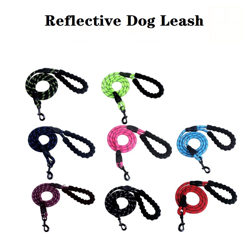 Nylon Reflective Dog Leash Pet Training Leashes Safety 6ft Long Mountain Climbing Rope Dog Lead for Small Medium Large Dogs
Nylon Reflective Dog Leash Pet Training Leashes Safety 6ft Long Mountain Climbing Rope Dog Lead for Small Medium Large Dogs