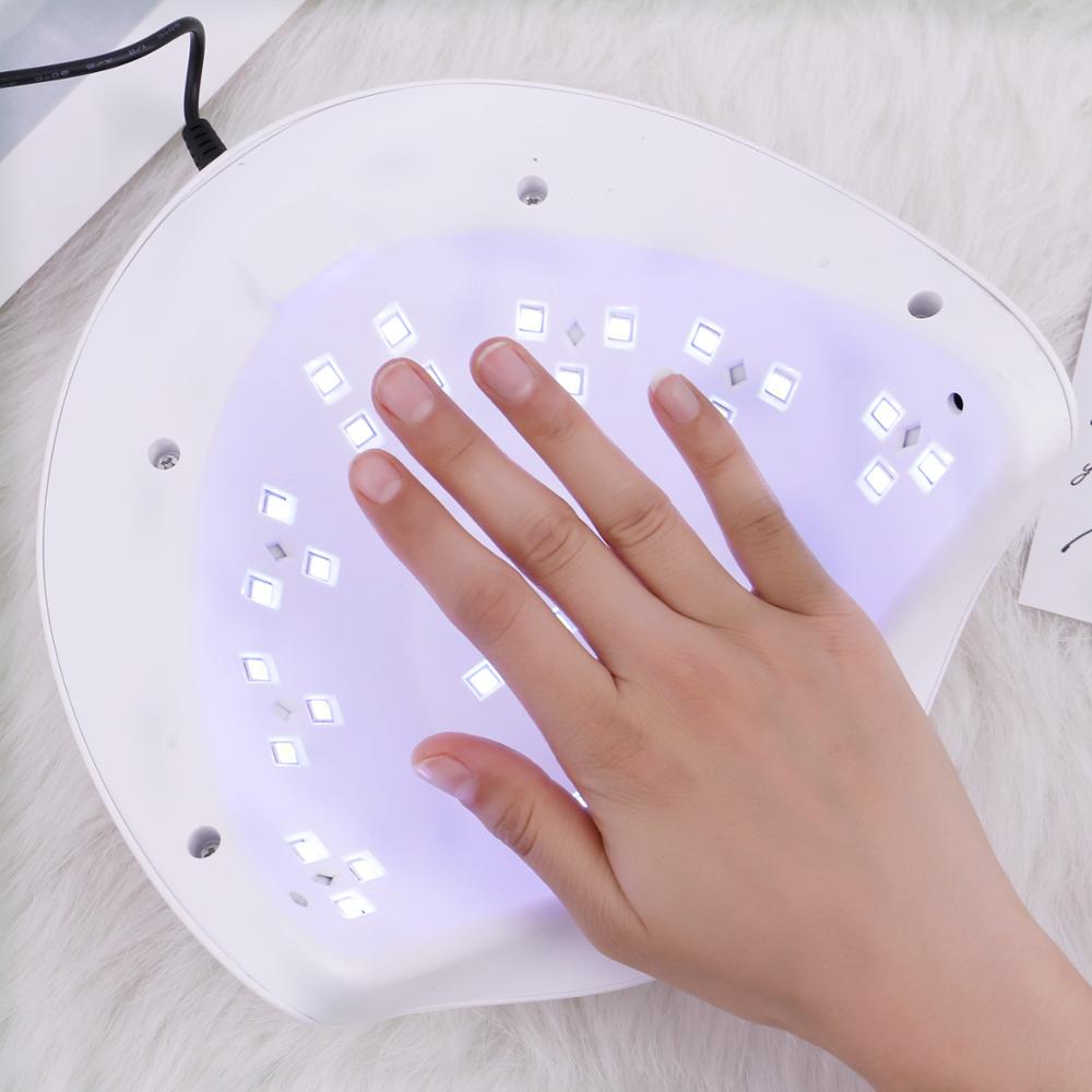 Nail Dryers Lamp 54W LED UV For Manicure UV/LED/ Polish Curing Machine 36pcs Leds Auto Sensor Dryer Tools