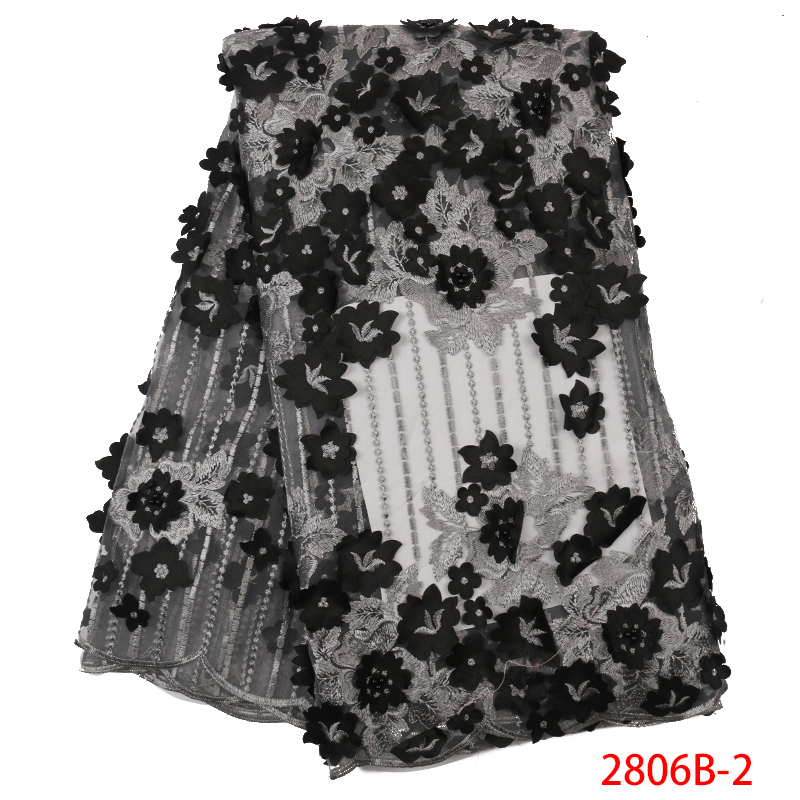 New Arrival French Tulle Lace Fabric 3D Flowers Fabric Nigerian Embroidered Laces with Beads for Party Dresses KS2806B-2
New Arrival French Tulle Lace Fabric 3D Flowers Fabric Nigerian Embroidered Laces with Beads for Party Dresses KS2806B-2