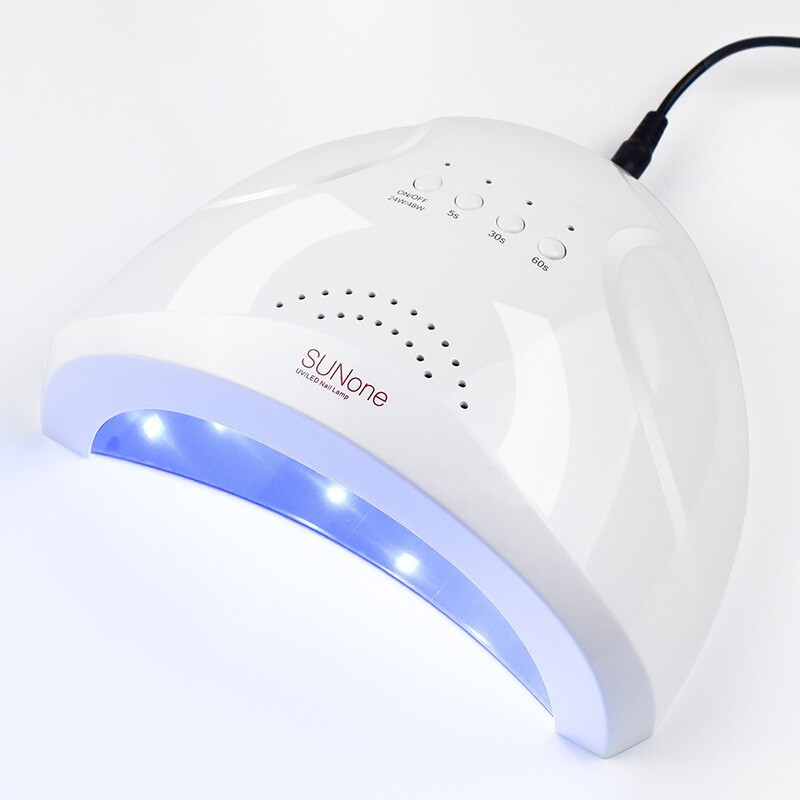 48W UV Lamp Nail Polish Dryer 30 LEDs Light 5S 30S 60S Drying Fingernail&Toe nail Gel Curing Nail Art Dryer Manicure for Sunone LY191228, Black
48W UV Lamp Nail Polish Dryer 30 LEDs Light 5S 30S 60S Drying Fingernail&Toe nail Gel Curing Nail Art Dryer Manicure for Sunone LY191228, Black