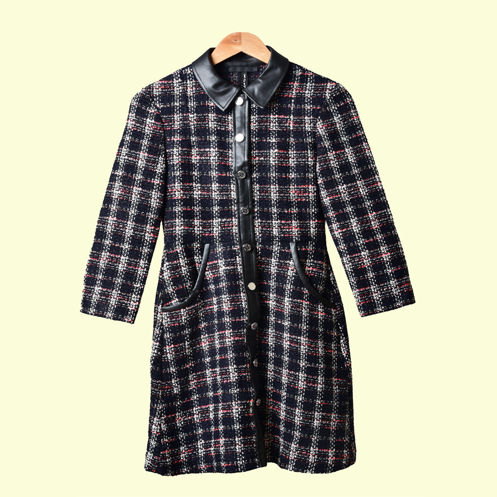 2020 Spring Summer 4/5 Sleeve Round Neck Plaid Print Tweed Panelled Pockets Single-Breasted Dress & Fashion Casual Dresses MD09173232, Multi
2020 Spring Summer 4/5 Sleeve Round Neck Plaid Print Tweed Panelled Pockets Single-Breasted Dress & Fashion Casual Dresses MD09173232, Multi