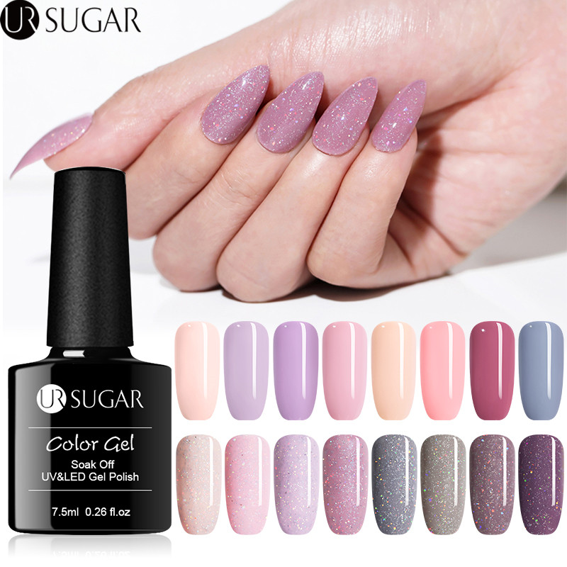 UR SUGAR 7.5ml Holographic Glitter Gel Nail Polish Shiny Glitters Sequins Gel Lacquer Soak Off UV Varnish Nails Manicure LED, 761
UR SUGAR 7.5ml Holographic Glitter Gel Nail Polish Shiny Glitters Sequins Gel Lacquer Soak Off UV Varnish Nails Manicure LED, 761