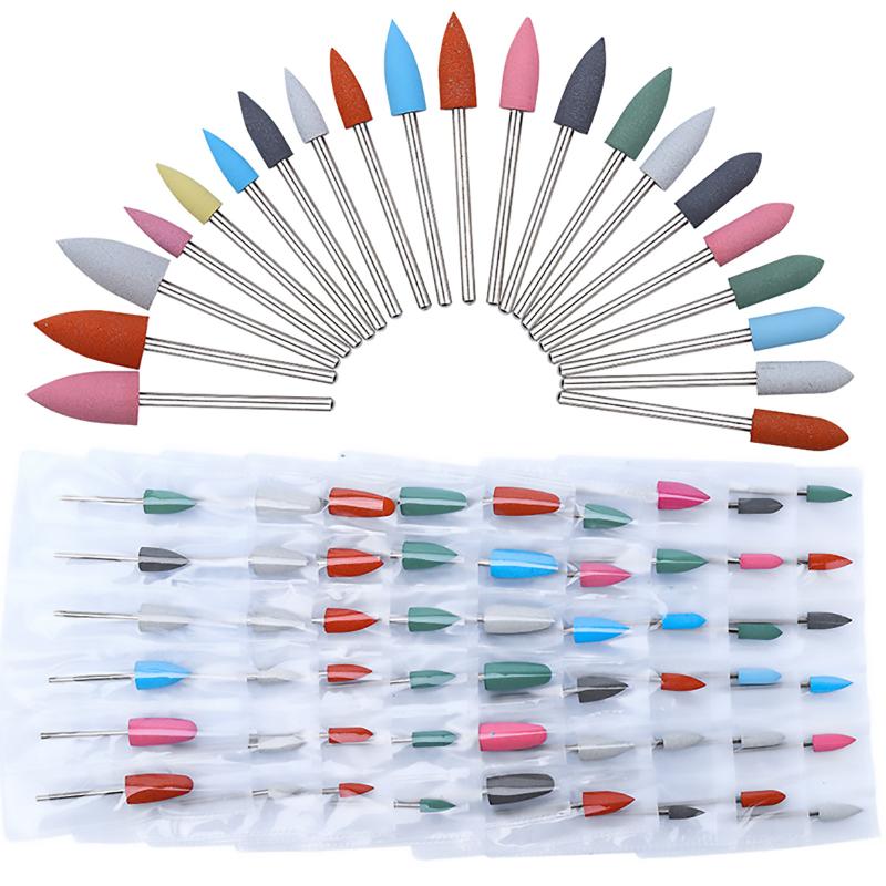 6pcs/Set Rubber Silicon Nail Drill Milling Cutter Manicure Bit Flexible Polisher Machine Electric Nail File Tools Milling Cutter
6pcs/Set Rubber Silicon Nail Drill Milling Cutter Manicure Bit Flexible Polisher Machine Electric Nail File Tools Milling Cutter