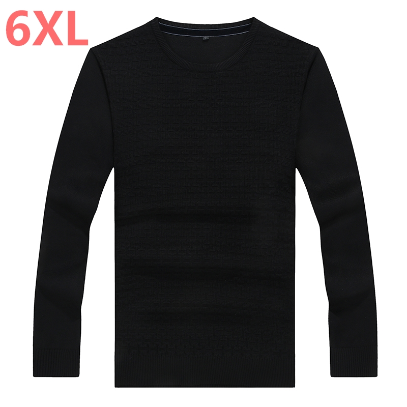 Spring plus size 8XL 7XL 6XL 5XL 2018 new Autumn Men's solid Sweater Men Youth Sweaters Pullovers Knitted Casual Man Knitwear, Black
Spring plus size 8XL 7XL 6XL 5XL 2018 new Autumn Men's solid Sweater Men Youth Sweaters Pullovers Knitted Casual Man Knitwear, Black