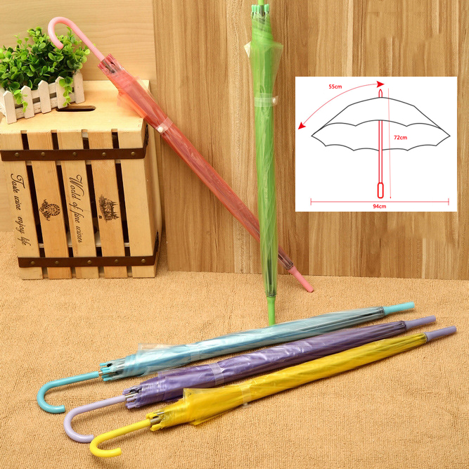 Transparent Clear PVC Umbrella Dance Performance Long Handle Rainbow Umbrellas Beach Wedding Colorful Umbrella For Men Women Kid DBC DH0998
Transparent Clear PVC Umbrella Dance Performance Long Handle Rainbow Umbrellas Beach Wedding Colorful Umbrella For Men Women Kid DBC DH0998