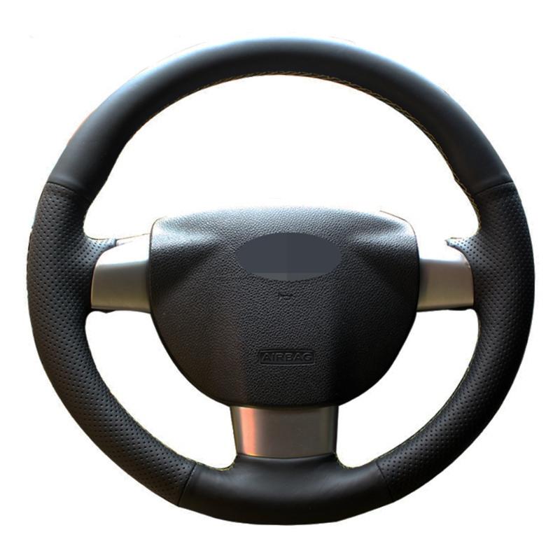 Black Car Steering Wheel Cover DIY Hand-stitched Artificial Leather For Focus 2 2005-2011(3-Spoke
Black Car Steering Wheel Cover DIY Hand-stitched Artificial Leather For Focus 2 2005-2011(3-Spoke