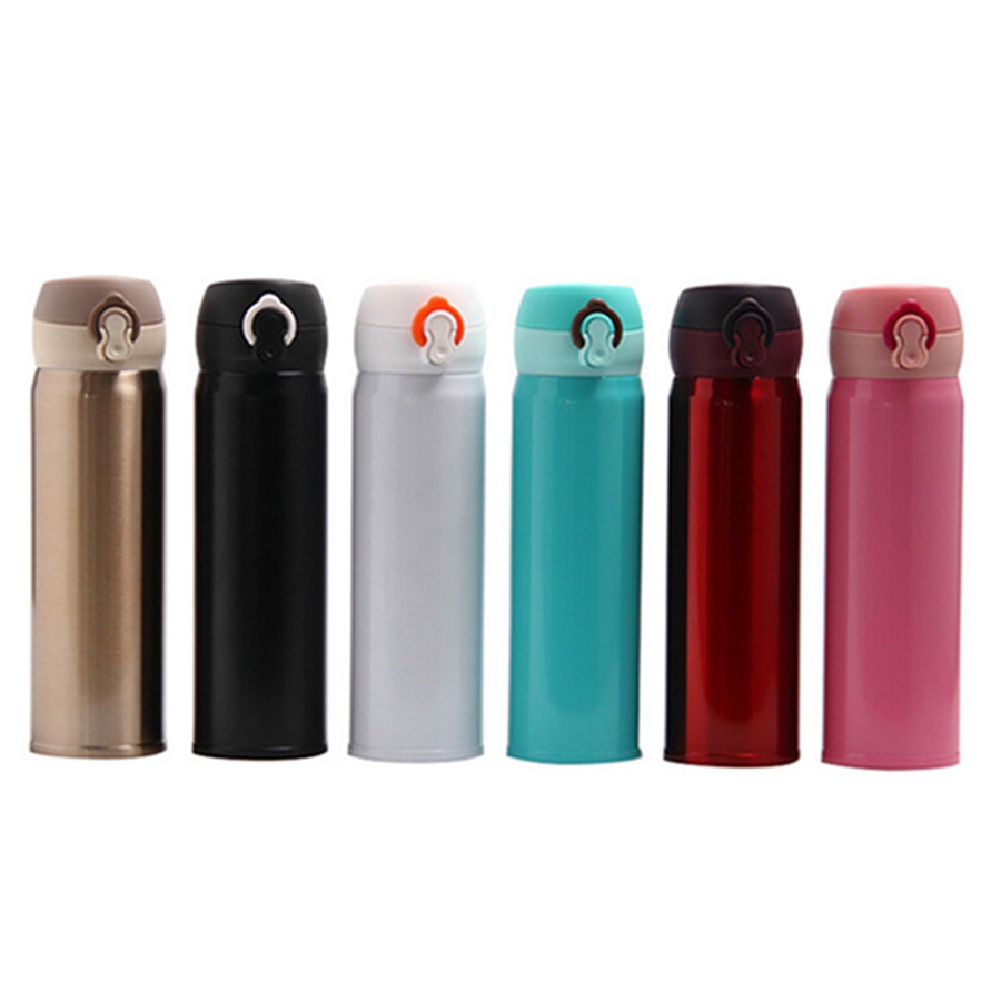 Vacumm Cup 304 Stainless Steel Bouncing Cover Thermos Cup 500ml Student Portable Thermal Insulation Water Bottles VT0766-1
Vacumm Cup 304 Stainless Steel Bouncing Cover Thermos Cup 500ml Student Portable Thermal Insulation Water Bottles VT0766-1