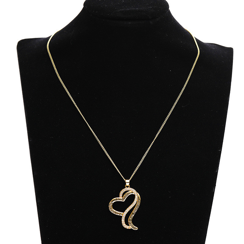 "Alwaysmy daughter forever my frlend" infinite heart pendant necklace, fashion women's and girls' jewelry, Easter anniversary Moth