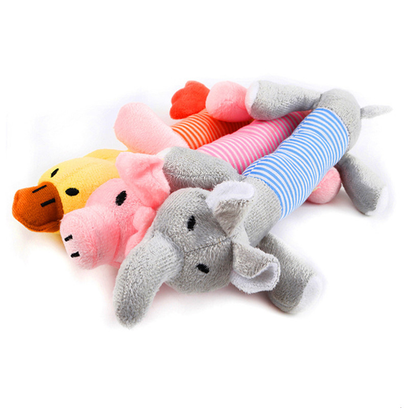 Popular Pet Dog Cat Funny Fleece Durability Plush Dog Toys Squeak Chew Sound Toy Fit for All Pets Elephant Duck Pig Plush Toys
Popular Pet Dog Cat Funny Fleece Durability Plush Dog Toys Squeak Chew Sound Toy Fit for All Pets Elephant Duck Pig Plush Toys