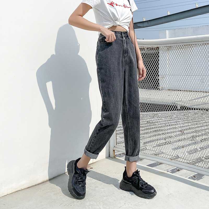 Women Jeans For Women Harajuku Denim Pants High Waist Ladies Wide Leg Blue Jeans Pants Korean Style All-match Cotton Washed Jean, Black
Women Jeans For Women Harajuku Denim Pants High Waist Ladies Wide Leg Blue Jeans Pants Korean Style All-match Cotton Washed Jean, Black