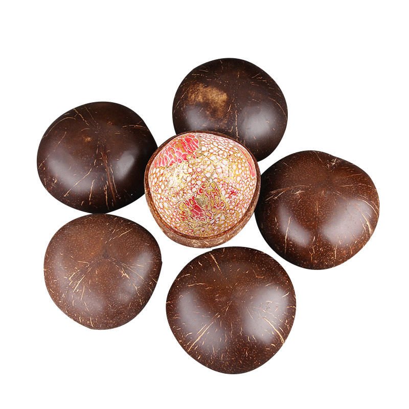 Natural Coconut Shell Key, Candy Bowl Table Key Storage Section Coconut Bowl Ink Creative Ornament Creative Storage Bowl
Natural Coconut Shell Key, Candy Bowl Table Key Storage Section Coconut Bowl Ink Creative Ornament Creative Storage Bowl