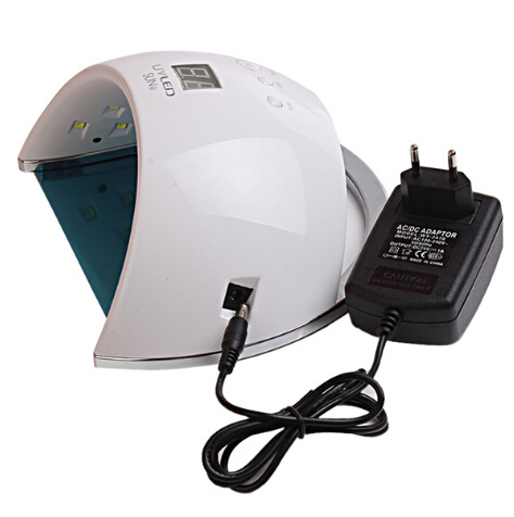 Nail Dryers 48W SUN6 UV LED Lamp Portable High Quality Drum With Sensor And LCD Curing Gel Tools