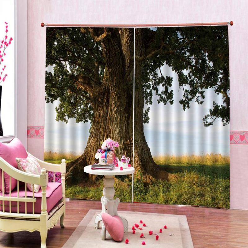 3D Window Curtain Big green tree print Blackout For Living Room Modern Home Decoration Curtains 3d, As pic
3D Window Curtain Big green tree print Blackout For Living Room Modern Home Decoration Curtains 3d, As pic