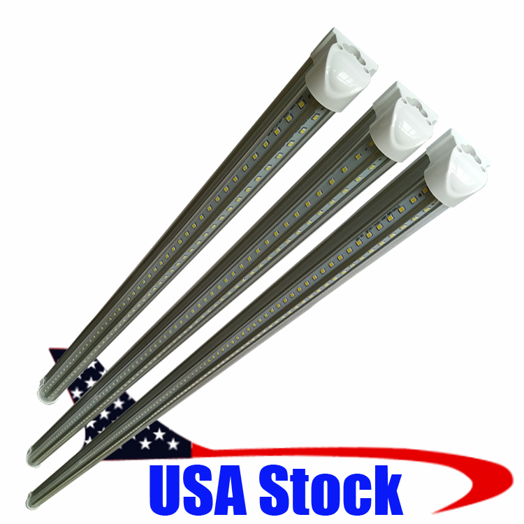 T8 72W 8ft 2.4m Cooler Door Integrated 8foot Led Tubes Light V-Shaped 270 Angle Led Fluorescent Tube Light Warm Cool White batten lamp
T8 72W 8ft 2.4m Cooler Door Integrated 8foot Led Tubes Light V-Shaped 270 Angle Led Fluorescent Tube Light Warm Cool White batten lamp