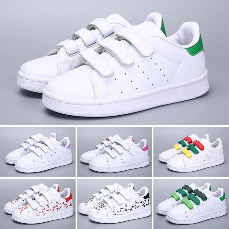 2018 new Brand Shell Head boy girls Sneakers Superstar children Kids Shoes new stan shoes fashion smith sneakers leather sport running shoes от DHgate WW