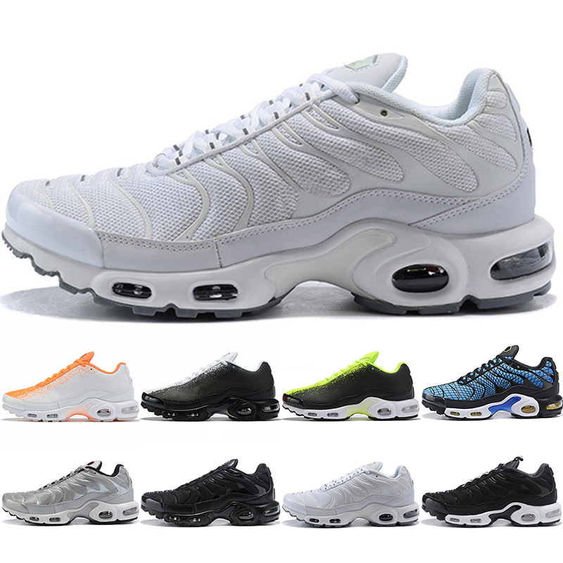 2019 Plus SE Men Running Shoes Volt Greedy Oreo Triple Black White Silver Bullet Mens Designer Trainer Sports Sneakers Online Sale