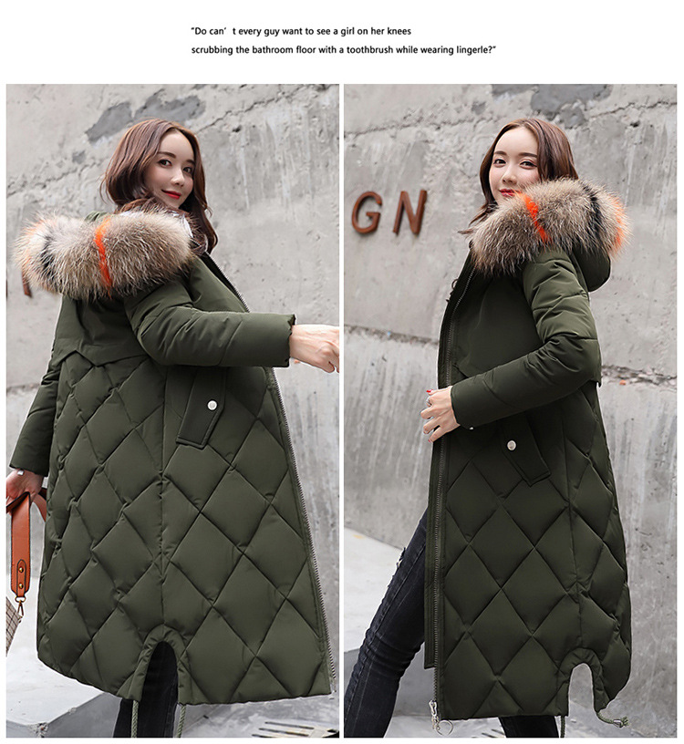 Hebaoli New large-collar with cap large-long cotton down jacket coat in winter for western women with random free one Silk Scarf, Black
Hebaoli New large-collar with cap large-long cotton down jacket coat in winter for western women with random free one Silk Scarf, Black