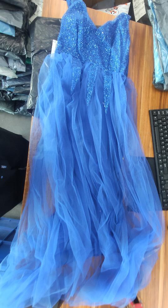Women Evening Prom Dress Long Dress Lady Sleeveless Lace Appliques Floor-Length Maxi Dress Party Vestido