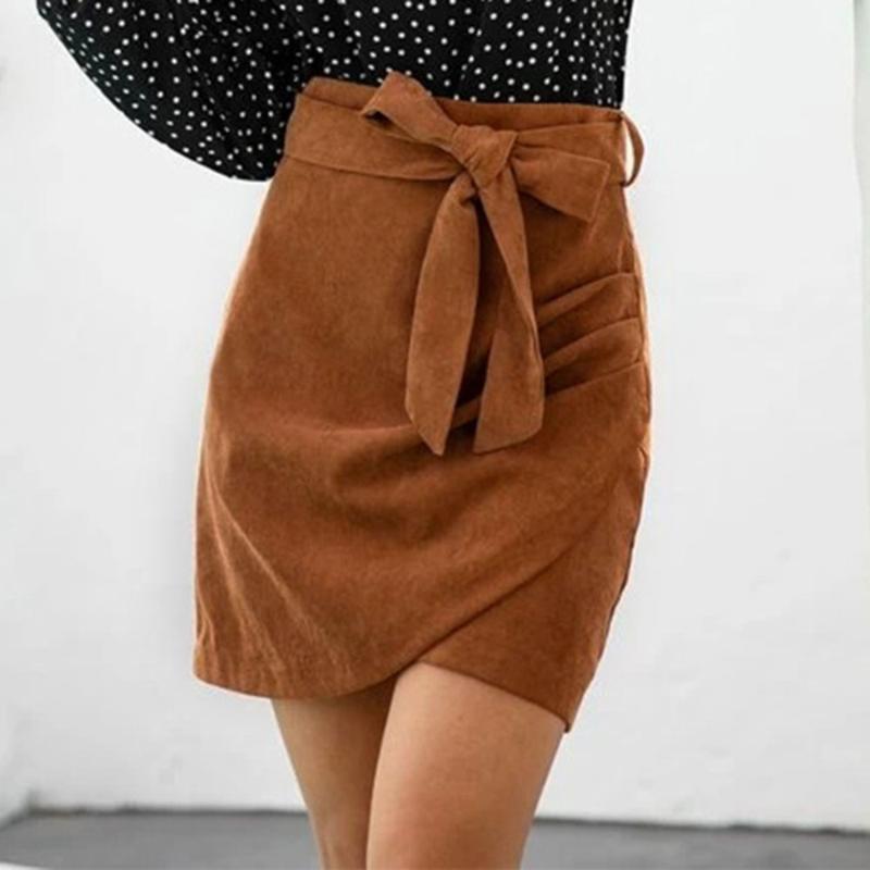 Women' Skirt High Waist Bodycon Slim Casual Summer Pencil Short Mini Skirt Elegant Chic Special Bow Knot Women Clothes 2020, Brown
Women' Skirt High Waist Bodycon Slim Casual Summer Pencil Short Mini Skirt Elegant Chic Special Bow Knot Women Clothes 2020, Brown