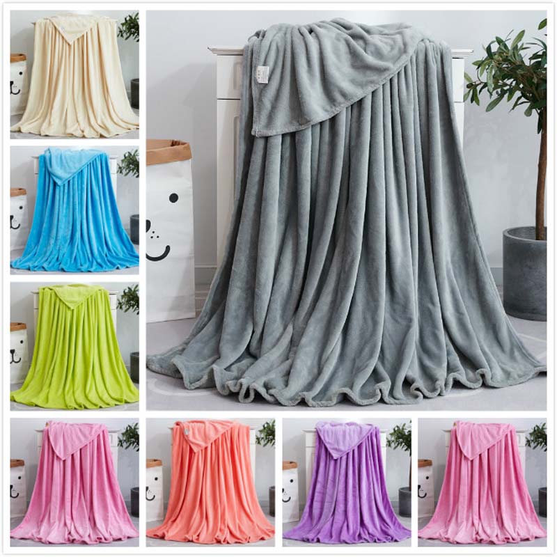 FB19010006 Comfortable Home Textile Flannel Thicked Blanket Super Warm Sofa Blanket Travel Patchwork Pure Color Bedspread
FB19010006 Comfortable Home Textile Flannel Thicked Blanket Super Warm Sofa Blanket Travel Patchwork Pure Color Bedspread