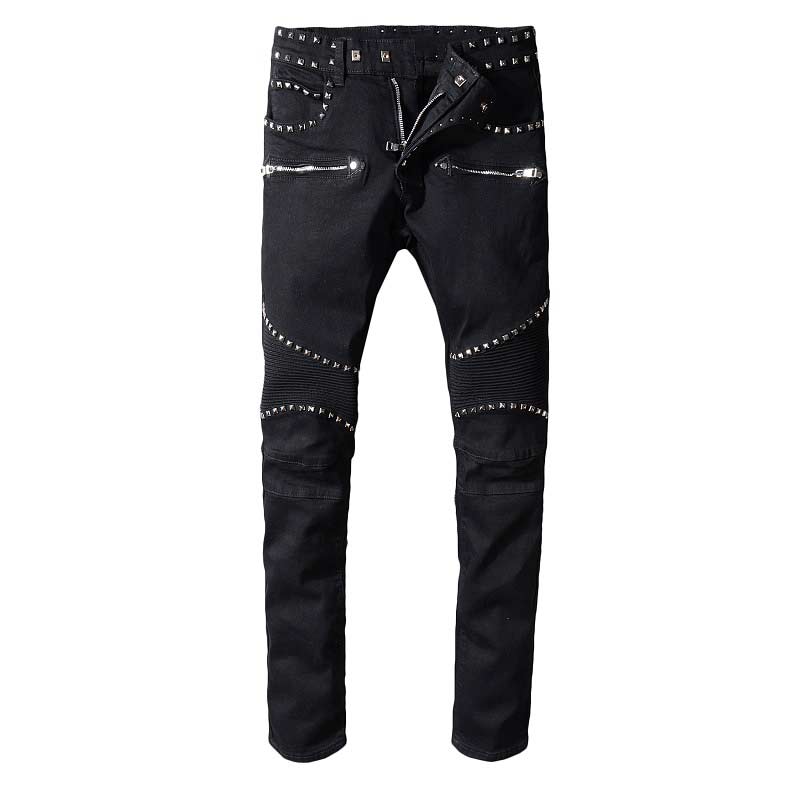2020 Mens Distressed Ripped Biker Jeans Slim Fit Motorcycle Biker Denim For Men Fashion Designer Hip Hop Mens Jeans Good Quality, 1070
2020 Mens Distressed Ripped Biker Jeans Slim Fit Motorcycle Biker Denim For Men Fashion Designer Hip Hop Mens Jeans Good Quality, 1070