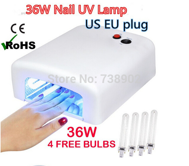 Free shipping 2020 new style white ccfl UV Lamp 36W Gel Curing led lamp for Nail Art (EU /US Plug) with 4pcs 365nm UV Bulb, Pink
Free shipping 2020 new style white ccfl UV Lamp 36W Gel Curing led lamp for Nail Art (EU /US Plug) with 4pcs 365nm UV Bulb, Pink