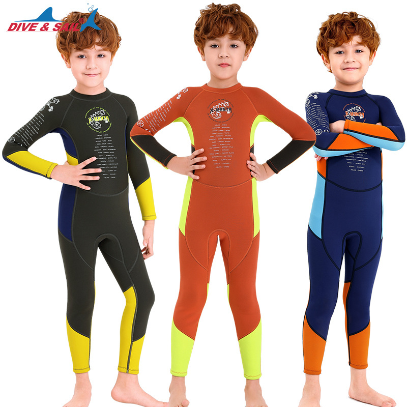 Kids Wetsuit 2.5mm Neoprene Swimsuit,Long Sleeve Wet Suits for Swimming Scuba Diving,Full Wetsuit for Girls Boys Toddler
Kids Wetsuit 2.5mm Neoprene Swimsuit,Long Sleeve Wet Suits for Swimming Scuba Diving,Full Wetsuit for Girls Boys Toddler