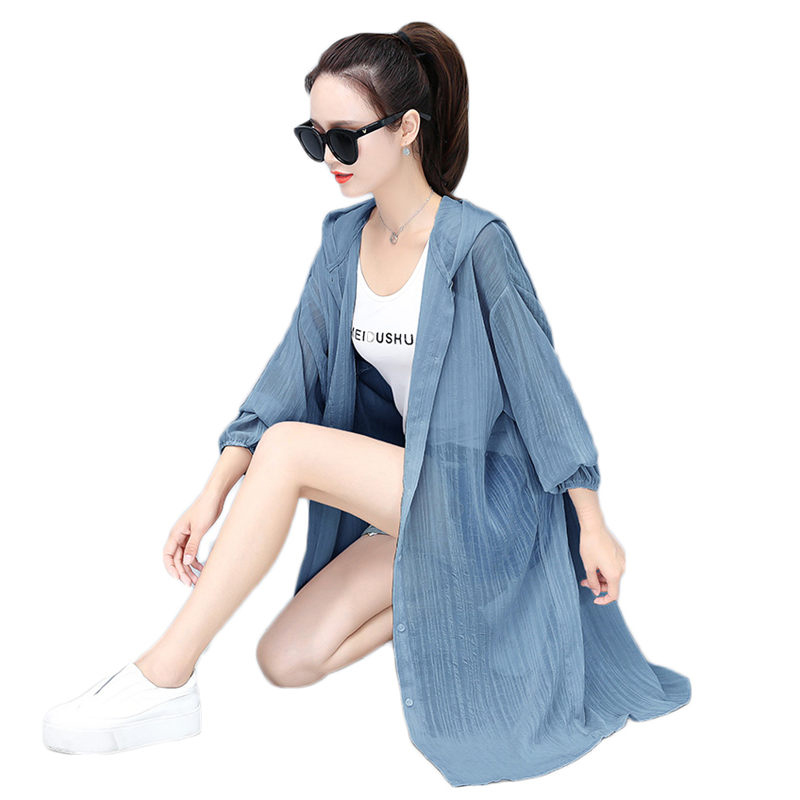 Korean Hooded Beach Light Coat Summer Women 2019 New Sundress Beach Cover Up Tops Fashion Loose Long Cardigan Jacket Coats f206, White summer tops
Korean Hooded Beach Light Coat Summer Women 2019 New Sundress Beach Cover Up Tops Fashion Loose Long Cardigan Jacket Coats f206, White summer tops