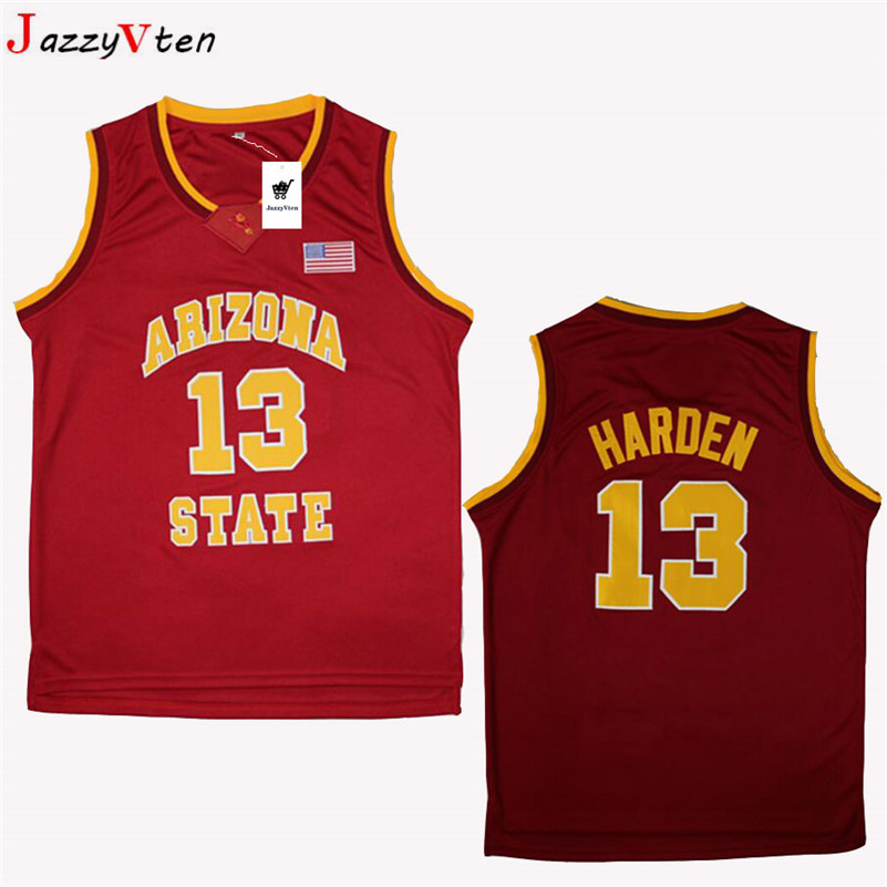 embroidery Arizona State James Harden Basketball Jersey Stitched White Red yellow #13 James Harden ASU Sun college Jerseys Free shipping, Black
embroidery Arizona State James Harden Basketball Jersey Stitched White Red yellow #13 James Harden ASU Sun college Jerseys Free shipping, Black