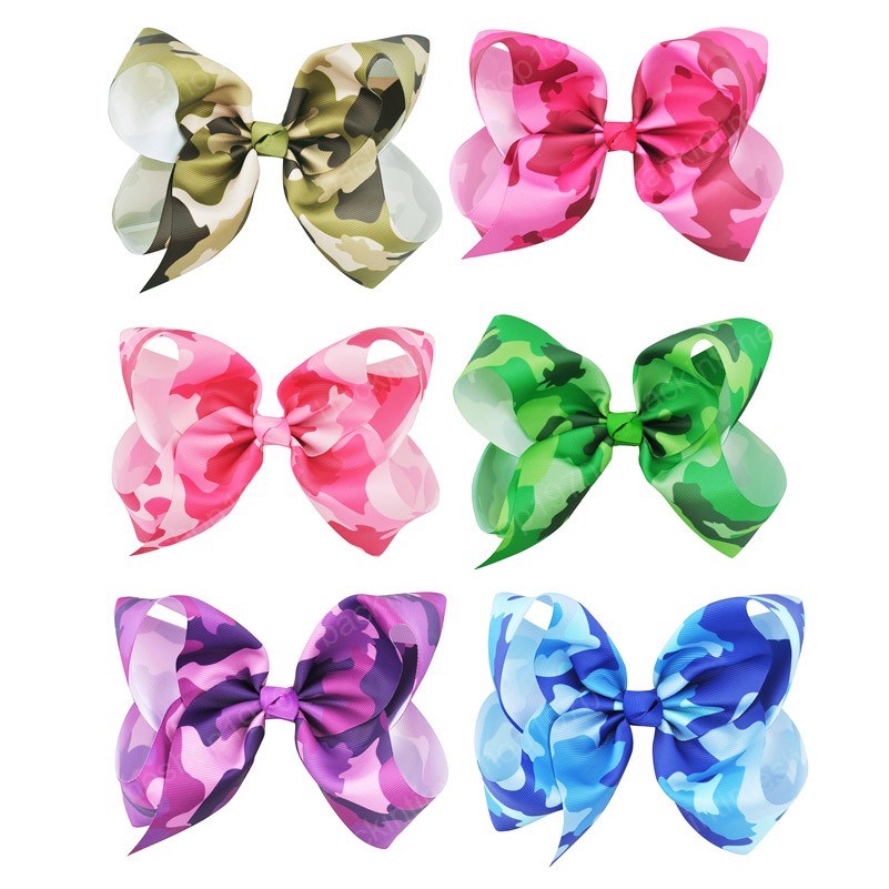 8 Inch Large Ribbon Hair Bows Print Camouflage Hairbow Girls Barrettes Hair Accessories For Women Festival Hair Clips Headdress, Mixed color
8 Inch Large Ribbon Hair Bows Print Camouflage Hairbow Girls Barrettes Hair Accessories For Women Festival Hair Clips Headdress, Mixed color