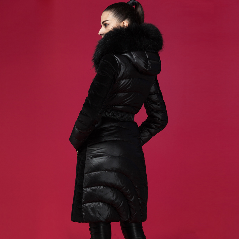 Women's Down Jacket Long Duck Down Coat Winter Jackets for Women Hooded Large Fur Collar Warm Parkas Mujer 2020 KJ1988, Black
Women's Down Jacket Long Duck Down Coat Winter Jackets for Women Hooded Large Fur Collar Warm Parkas Mujer 2020 KJ1988, Black
