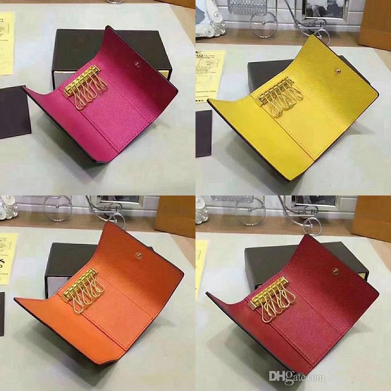 designer key pouch keys wallet High quality brand women men classic 6 key holder luxury keychain with box, Brown flower red inside
designer key pouch keys wallet High quality brand women men classic 6 key holder luxury keychain with box, Brown flower red inside