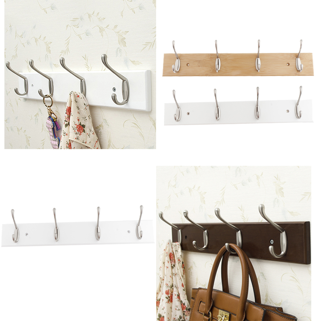 Wall Mounted Hook Hanger Hooks Rail Door Bathroom Kitchen Clothes Hanger Heavy Duty Bar Hook Rail 4 Hooks for Coat Robe Clothes
Wall Mounted Hook Hanger Hooks Rail Door Bathroom Kitchen Clothes Hanger Heavy Duty Bar Hook Rail 4 Hooks for Coat Robe Clothes