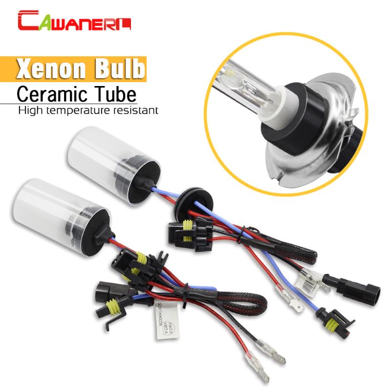 

Cawanerl H1 H3 H8 H9 9005 HB3 9006 HB4 H11 H7 Car AC Xenon Bulb HID Lamp 55W 4300K-8000K 12V For Automotive Headlight Fog Light