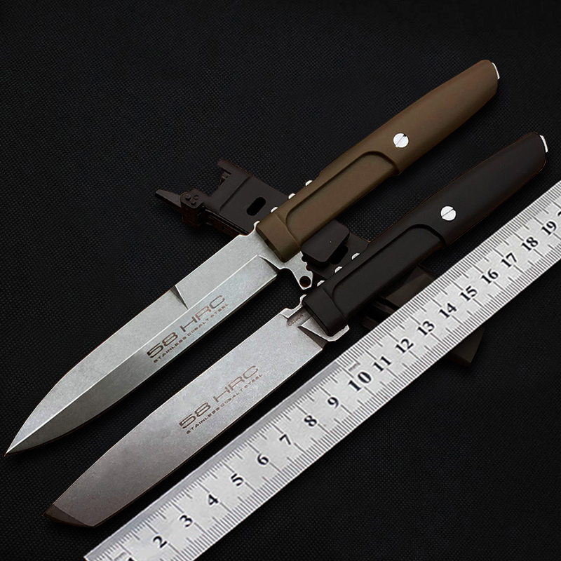 Outdoor Hunting knife D2 Fixed Blade EDC sharp Camping Self-defense survival knife Tactical Utility Straight Kitchen knife
Outdoor Hunting knife D2 Fixed Blade EDC sharp Camping Self-defense survival knife Tactical Utility Straight Kitchen knife