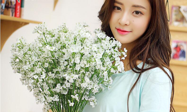 Beautiful Gypsophila Baby's Breath Artificial Fake Silk Flowers Plant Home Wedding Decoration
Beautiful Gypsophila Baby's Breath Artificial Fake Silk Flowers Plant Home Wedding Decoration