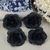 100 Pcs 4.5cm Handmade Mini Artificial Silk Rose Flowers Heads Scrapbooking Flower Kiss Ball For Wedding Decorative