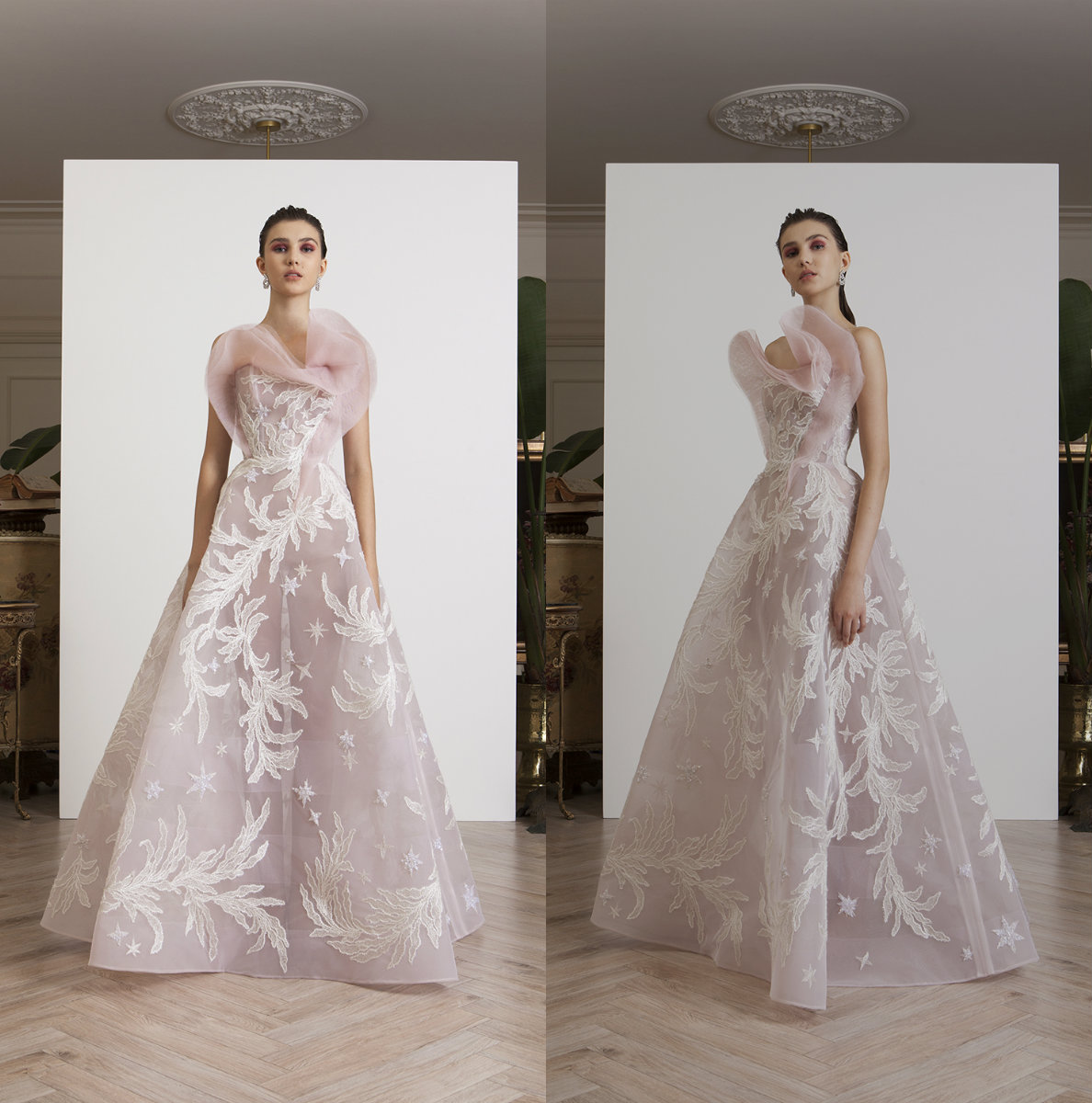 2019 Mermaid Prom Dresses AZZI&OSTA Strapless Appliqued Formal Evening Gowns Floor Length Pageant Party Dress Custom Made