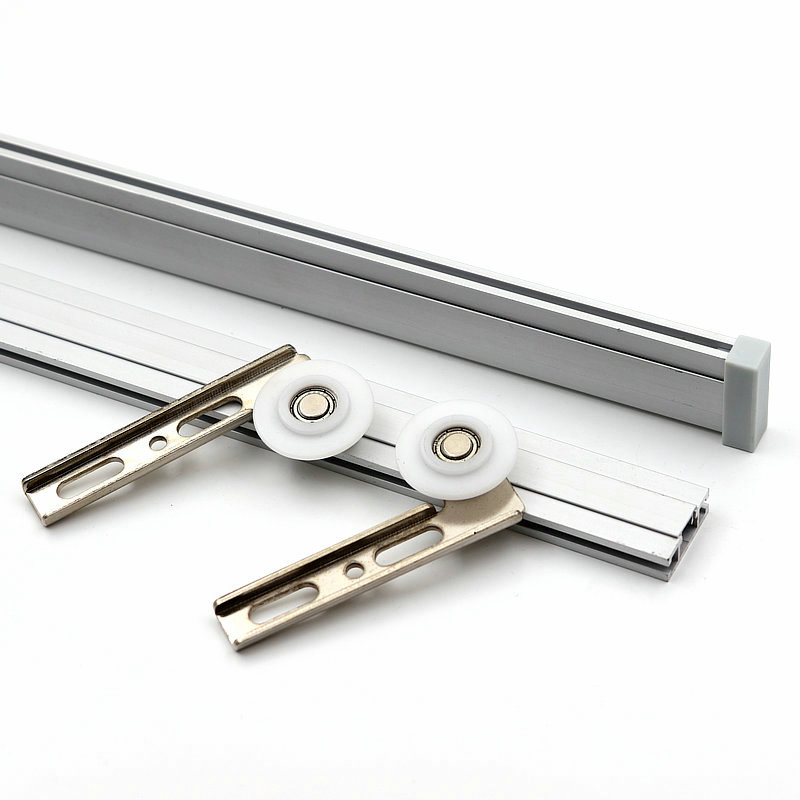 Wardrobe Closet Sliding Door Wheel Furniture Caster Side-Mounted Pulley Sheave Drawer External Mounting Cabinet