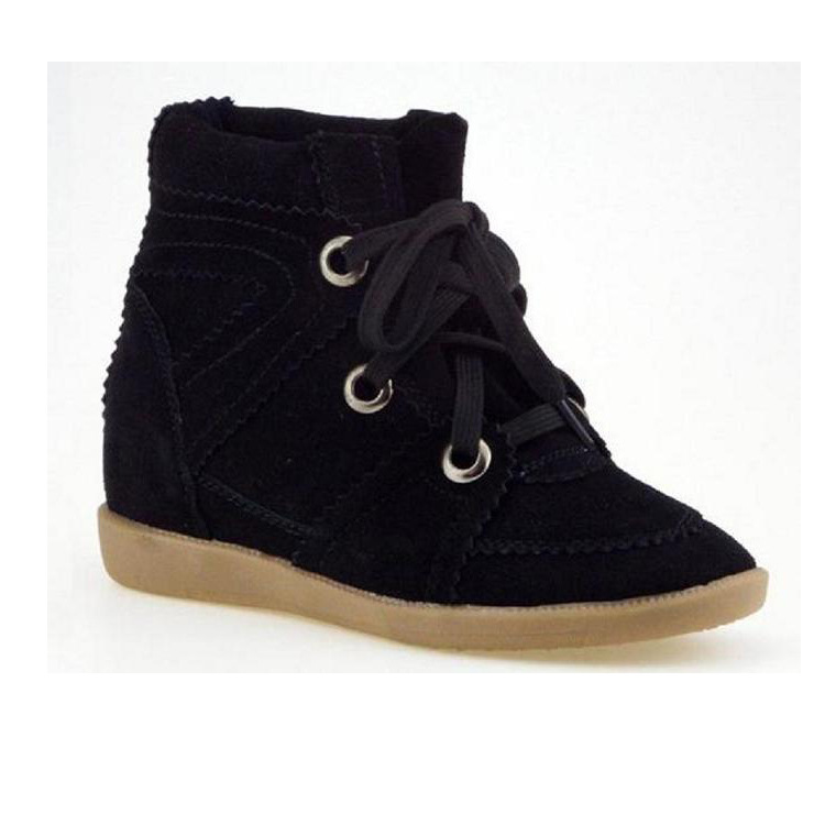 Hot Sale- Sporting Ankle Boots Women's Wedges Slipsole High Head Layer Cowhide Increased Casual Running Boots, Dark blue
Hot Sale- Sporting Ankle Boots Women's Wedges Slipsole High Head Layer Cowhide Increased Casual Running Boots, Dark blue